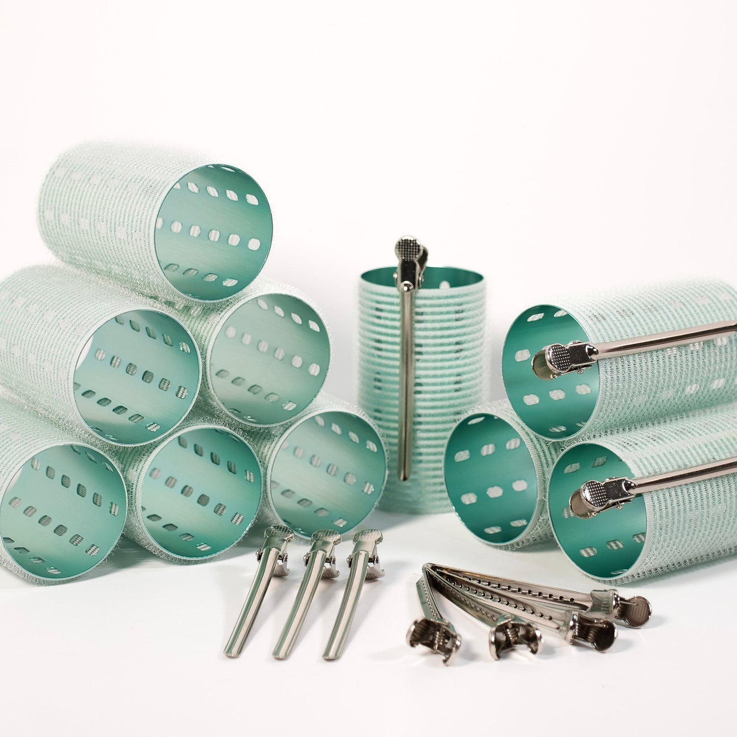 Medium Saige Set - Quick Grip 10 Piece Roller Set