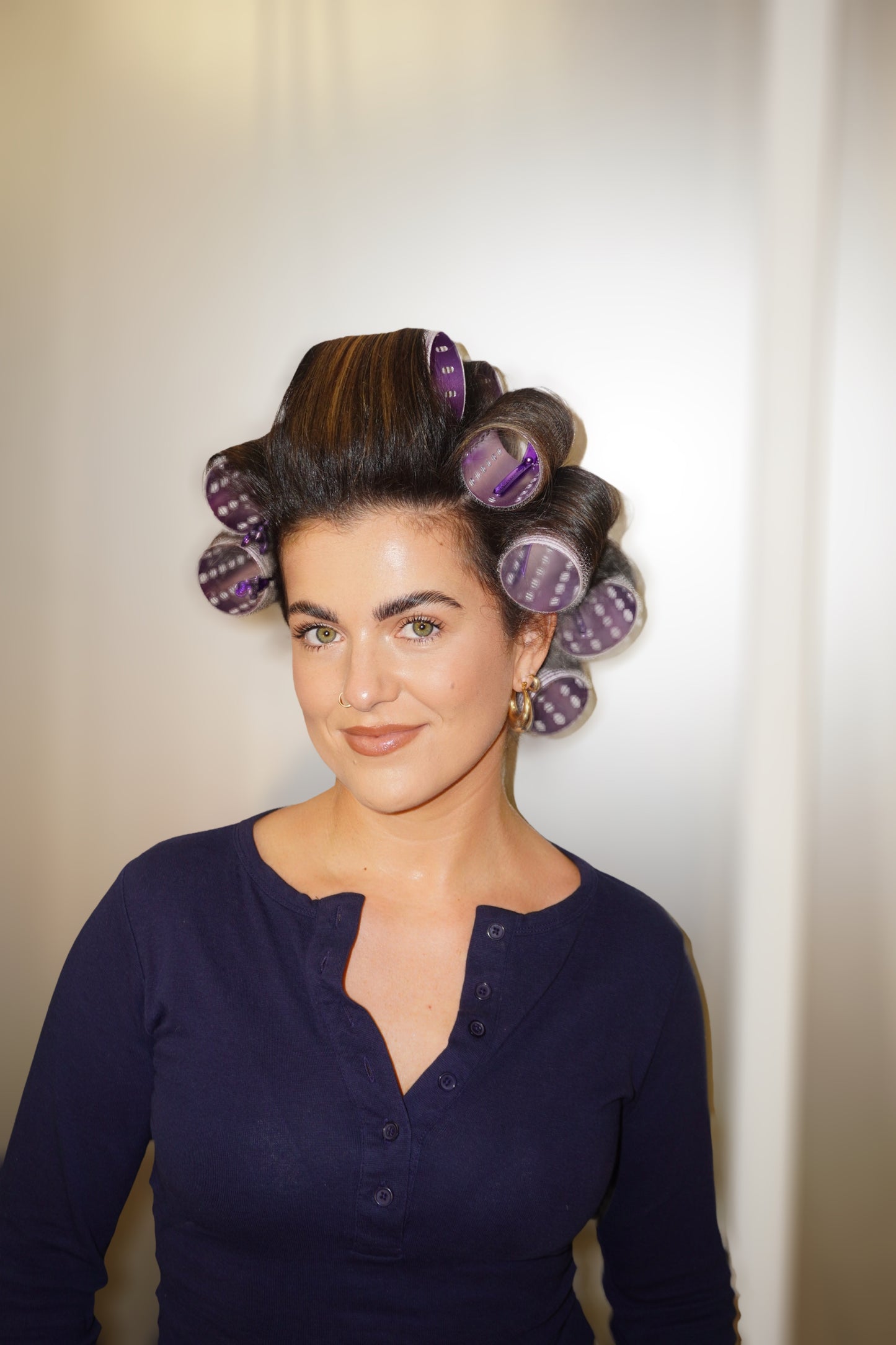 The Annie Set - Extra Wide Quick Grip 8 Piece Roller Set