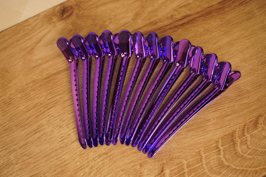 The Annie Pin Curl Clips- 12 Creaseless Pin Curl Clips