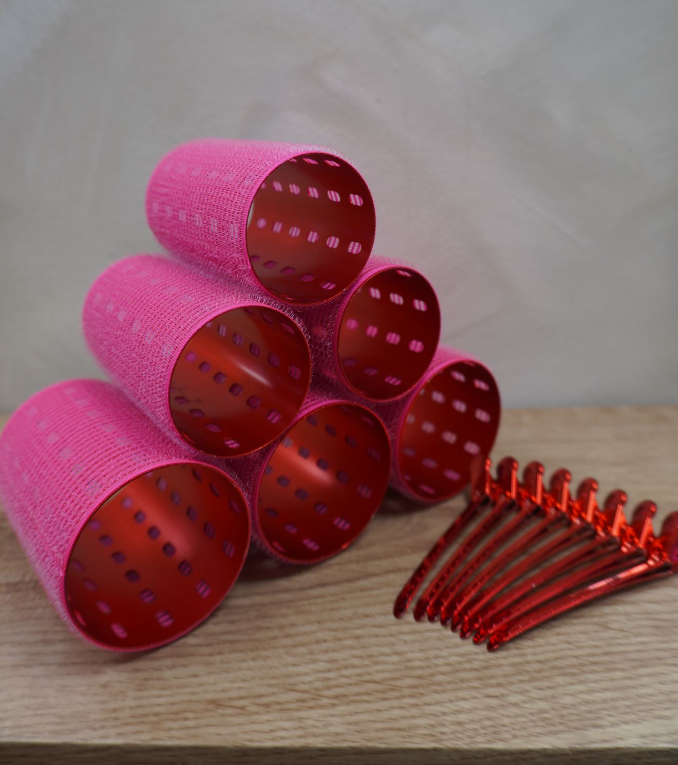 The Limited Edition Cupid Set - Extra Wide Quick Grip 8 Piece Roller Set