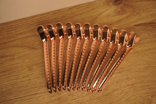 The Pammy Pin Curl Clips- 12 Creaseless Pin Curl Clips