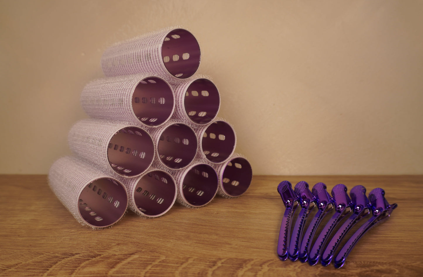 The Mini Annie Set - Small Quick Grip 12 Piece Roller Set